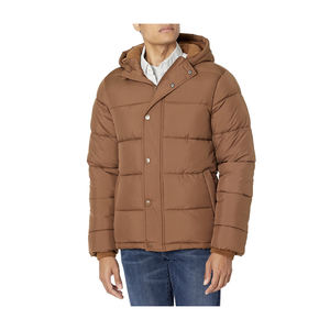 Chaqueta a rayas de moda Ropa de invierno Chaqueta acolchada de estilo corto - Product Image 4