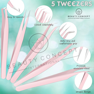 แหนบขนตาทำจากเหล็กเป็นมิตรต่อสิ่งแวดล้อมใช้ดูแลความงามส่วนตัว - Product Image 3
