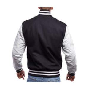Chaqueta Deportiva Personalizada para Hombre, Estilo Universitario, Cierre de Cremallera, Bordado Vintage, Invierno, Logotipo Personalizado, Venta al Por Mayor - Product Image 3
