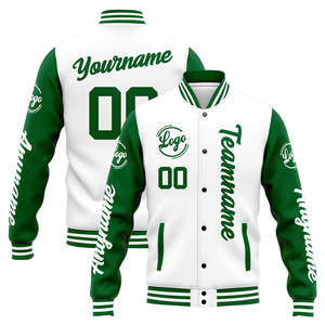 Parche bordado de chenilla personalizado, chaquetas de béisbol para hombre, chaquetas universitarias Letterman de gran tamaño para hombre, chaqueta de béisbol universitaria para hombre - Product Image 1