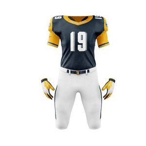 2025 Top Design Unisexe Personnalisé Football Américain Uniforme De Sublimation Uniforme Avec Logo Impression Uniforme - Product Image 2