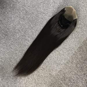 Cabello humano mujeres venta al por mayor brasileño virgen pelo encaje frente peluca para negro transparente DHL VIP - Product Image 2