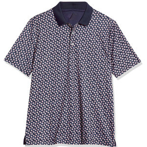 Polo en tissu confortable design unique couleur unie vêtements décontractés hommes polo nouveauté confortable fit hommes polo - Product Image 1