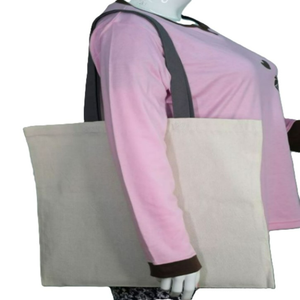 Bolsa de Mano de Moda de Algodón Orgánico 100% Personalizada de Alta Calidad, Dos Asas, Estampados de Animales, Bordado Musical, Ecológica, Reutilizable para Viajes - Product Image 5