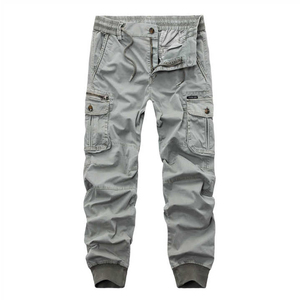 Poches Premium hommes Cargo pantalon hommes décontracté multi-poches grande taille pantalon hommes Outwear droit hiver pantalon pantalon - Product Image 5