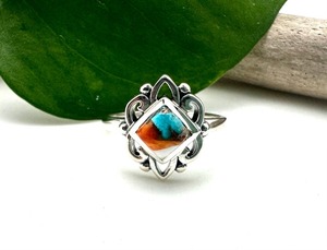 925 Solid Silver Classical <b>Ring</b> Jewelry For Women 925 Sterling Silver <b>Turquoise</b> Gemstone Boho Style Handmade <b>Ring</b> Gift For Mom - Product Image 4