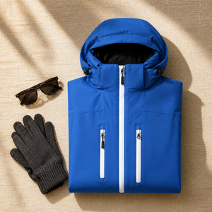 Giacca da Sci per Sport all'Aperto, Antivento, Termica, Impermeabile e Traspirante, Cappotto Invernale per Sci ed Escursionismo - Product Image 6