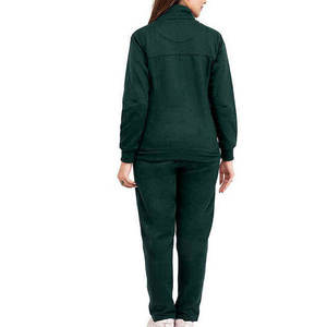 OEM pulóver con capucha y pantalón de chándal para mujer sudadera Jogger conjunto 100% algodón polar 2 piezas conjunto chándales para mujer - Product Image 6