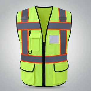 Chaqueta reflectora de protección de chaleco reflectante de seguridad de alta visibilidad para trabajadores de la construcción - Product Image 1