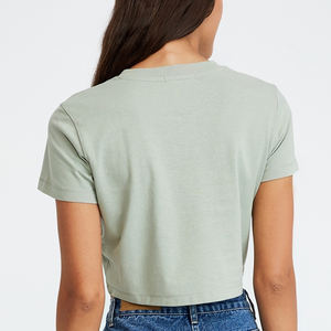 Tee-shirts inversés 230GSM Logo personnalisé court prêt à l'emploi avec écran bouffée Vintage surdimensionné lavage à l'acide unisexe femmes t-shirts graphiques - Product Image 6