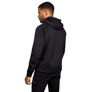 Conjunto de 2 piezas de algodón 100% ajustado personalizado OEM, pantalones de chándal con capucha para hombre, chándal de entrenamiento de invierno transpirable con estampado de letras y logotipo a granel - Product Image 3