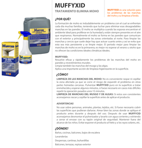 Trattamento antimuffa Muffyxid 5 L (Faren 414500SP) (Flacone) - Product Image 2