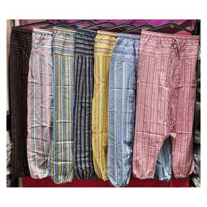 Pantalon afghan en tissu de coton de la meilleure qualité pour une utilisation unisexe disponible au prix d'exportation de l'Inde GC-AP-245. - Product Image 1