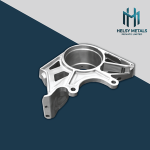 Support structurel en aluminium usiné avec précision par VMC, à haute charge, renforcé et nervuré, pour les systèmes de véhicules électriques et la robotique industrielle - Product Image 1