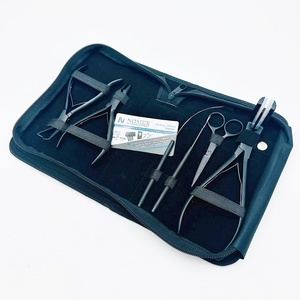 Kit de herramientas de extensión de cabello de acero inoxidable ecológico negro mate con todo tipo de personalizaciones aceptadas a precio de venta de fábrica - Product Image 2