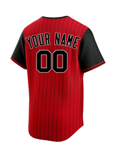 เสื้อเบสบอลแบบกำหนดเอง |   เสื้อเจอร์ซีย์แบบเรียบ ปักชื่อและหมายเลขส่วนตัว |   พิมพ์ลายดิจิตอล ระบายอากาศได้ดี แห้งเร็ว ป้องกันรังสียูวี คอวี ไซส์พลัส - Product Image 3