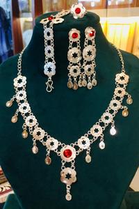 Conjunto de pendientes de collar de cobre chapado en oro de 24 quilates de moda Vintage de inspiración italiana enviado directamente a EE. UU. Francia España Turquía Comoras - Product Image 5