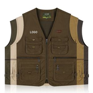 Chaleco táctico Softshell polar para hombre, venta al por mayor, personalizable de fábrica, sublimación de calidad superior, ropa transpirable informal - Product Image 6