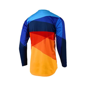 เสื้อเจอร์ซีย์สำหรับขับขี่ออฟโรด ผลิตจากโพลีเอสเตอร์ 100% แบบซับลิเมชั่น ชุดแข่งรถมอเตอร์ไซค์วิบาก - Product Image 4