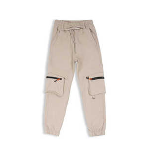 Pantalon élastique à cordon de serrage Pantalon cargo multi-poches - Product Image 6