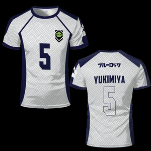 Camiseta de Fútbol de Anime Blue Lock para Hombre, Nueva Colección 2025, Camiseta Deportiva con Cuello Redondo para Mujer, Camiseta Informal de Manga Corta para Niños - Product Image 5