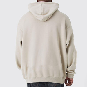 Sudaderas con capucha para hombre personalizadas 100% algodón para hombre, conjunto de Jogger bordado con Etiqueta Privada, sudaderas con capucha de lana, sudadera deportiva informal de invierno para hombre - Product Image 2