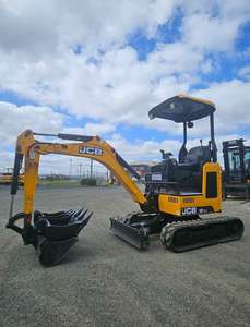 JCB 18Z-I (18Z-1) sur chenilles chargeur frontal Yanmar moteur Huade clé de cylindre hydraulique comprend moteur roulement pompe boîte de vitesses PLC Gear - Product Image 5