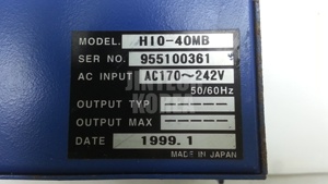 3589) [<b>USED</b>] HI0-40MB - Product Image 4