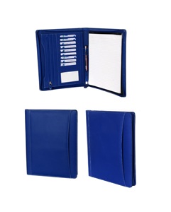 แฟ้มเอกสารประชุม A4 หนัง PU คุณภาพสูง พร้อมช่องใส่การ์ด 9 ช่อง - Product Image 4