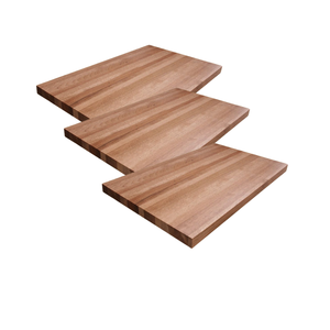 Rắn Gỗ Nhà Bếp worktop gỗ tự nhiên bề mặt hạt cho đảo Vanity hoặc Bar Top <span class=keywords><strong>butcher</strong></span> khối phong cách rắn gỗ Countertop - Product Image 3