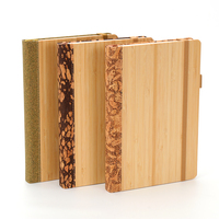 Cuaderno Ecológico y Sostenible de Bambú y Corcho A5 con Tapa Dura y Banda Elástica, en Oferta
