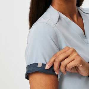 ชุดยูนิฟอร์มโรงพยาบาลสำหรับผู้หญิงชุดสครับพยาบาลทางการแพทย์ - Product Image 4