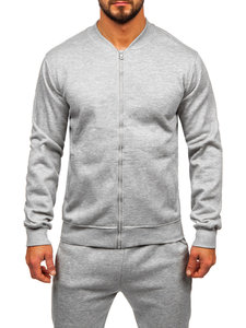 Traje de jogging Logotipo personalizado Ropa de calle informal sobre el tamaño Ropa deportiva Chaqueta de béisbol Conjunto Hombres Chándal para hombres 2026 - Product Image 6