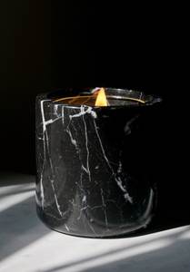 Contemporary Marble <b>Candle</b> Jar for Scent Display <b>Refillable</b> Container for Home or Gift Giving - Product Image 4