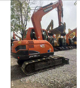 รถขุดตีนตะขาบ Doosan DX75 มือสอง ขนาด 7 ตัน 8 ตัน รถขุดมือสอง เครื่องยนต์ มอเตอร์ ปั๊ม DX60 DX80 DX150 CE สำหรับขาย - Product Image 3