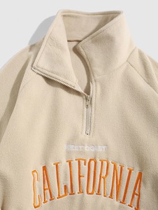 Sudaderas con capucha para hombre, sudaderas cálidas de lana esponjosa, ropa de calle Vintage bordada con letras, sudaderas para otoño - Product Image 2