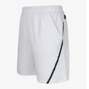 Shorts de tennis pour hommes, entrejambe de 7 pouces, toile 100% polyester, taille mi-haute, fermeture à cordon, séchage rapide, respirant, écologiques - Product Image 3