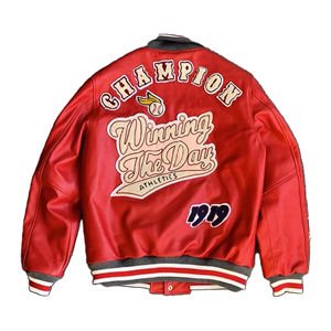 แจ็กเก็ตบอมเบอร์ไรเดอร์ที่สะดวกสบายสำหรับผู้ชายที่มีคุณสมบัติกันลมและใส่สบาย - Product Image 2