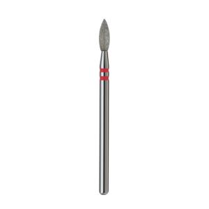 Formula Profi Diamond Sharp Flame Stainless Steel 2.7mm Red Grit Professional Premium <b>Nail</b> Drill Bit for Large Cuticle Use - Product Image 4