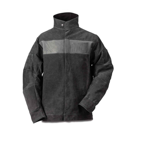 Chaqueta de cuero de seguridad industrial resistente para hombre para soldar Chaqueta de soldadura de cuero de calidad superior - Product Image 1