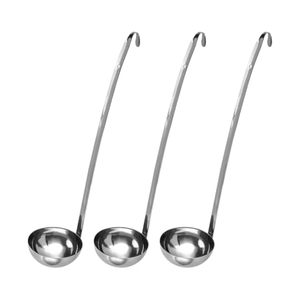 Direct Product Factory Sale Stainless Steel Soup Ladle <b>Serving</b> Spoon Comfortable Grip Durable and Sustainable Cooking Spoon - Product Image 1