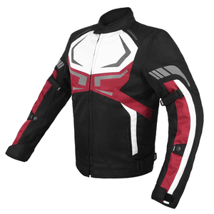 Veste en cuir Cordura coupe-vent respirante personnalisée-Veste de moto de protection sportive de grande taille pour adultes/unisexe - Product Image 3