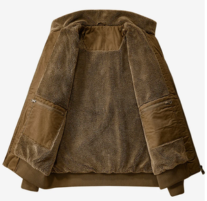 Premium 100% Organic Fur Varsity Jacket Custom Venta al por mayor Chaqueta de invierno Elegante OEM Letterman Jacket Manufacturer - Product Image 6