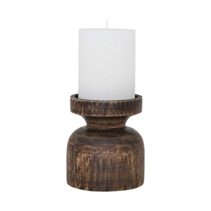 Fancy Design Decorative Candle <b>Holder</b> <b>Candlestick</b> Highest Quality <b>Wood</b> Candle <b>Holder</b> Perfect for Candles or Decorative Accents - Product Image 6