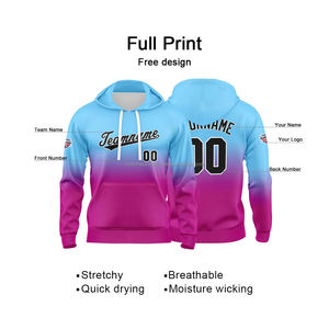 Sweat-shirts à capuche pour hommes avec logo personnalisé, nouveau design, vente en gros, streetwear, sweat-shirt à capuche personnalisé, faible MOQ, sweat-shirts à capuche vierges personnalisés - Product Image 2