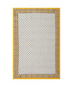 Ensemble de tapis de serviettes en coton imprimé bloc fait à la main nappe florale personnalisée pour la maison et la fête arrive en Inde - Product Image 5