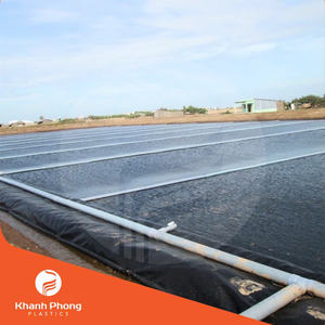 High Quality KPP HDPE <b>Geomembrane</b> For Aquaculture Pond Lining With Customized Width Length For Construction Agriculture - Product Image 1