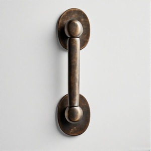 Poignée de porte en laiton de qualité supérieure de bord de traction de porte d'artisanat chromé pour portes intérieures et extérieures quincaillerie de traction de concepteur de luxe - Product Image 3