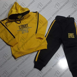 ชุดวอร์มผ้าโพลีเอสเตอร์สำหรับผู้ชายชุดกีฬาสำหรับวิ่งจ๊อกกิ้งพิมพ์ลายบล็อกหน้าจอสีตามสั่ง100% - Product Image 4