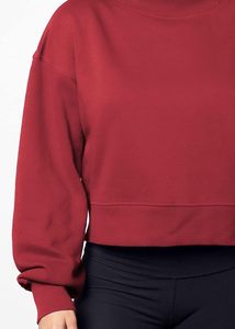 Quick Dry Anti-Shrink Comfortable Women's Winter Warm Casual Fleece Breathable Sweatshirt 2025 Latest Style Eco-Friendly Front - Product Image 5